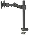 Neomounts FPMA-D960G / Flat Screen Desk Mount (grommet) / Black Držák, VESA, stolní, pro plochý monitor, úhloprícka 10"-30", náklon 180°, otácení 180°, rotace 360°, nosnost 10kg, cerný