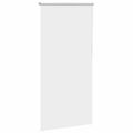 vidaXL Roleta Zatemnenie biela 85x130cm Šírka látky 80,7cm Polyester