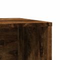 vidaXL Uzavretý box na stelivo, tmavý dub 60x40x40cm, kompozitné drevo