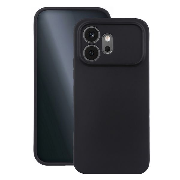 Matné TPU puzdro pre Honor 600 čierne