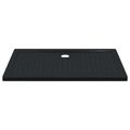 vidaXL Sprchová základná vanička s bodkami 120 x 80 x 4 cm ABS Čierna