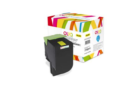 OWA Armor toner kompatibilný s Lexmark 80C2SY0, 2000st, žltá/yellow