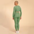 Dámske tričko Hyper Crop-Top Olivine - BeastPink, veľkosť XXL, veľkosť oblečenia XXL