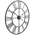 vidaXL Vintage nástenné hodiny s pohonom Quartz, kovové, 80 cm, XXL