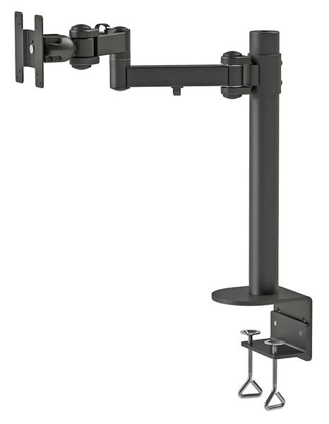 Neomounts FPMA-D960BLACKPLUS /Držák zakřiveného displeje/na stůl/10-49"/svorka/3 čepy/VESA 100X100/nosn. 20kg/černý Držák, VESA, stolní, pro zakrivený monitor, úhloprícka 10"-49", náklon, otácení, rotace, nosnost 20kg, cerný