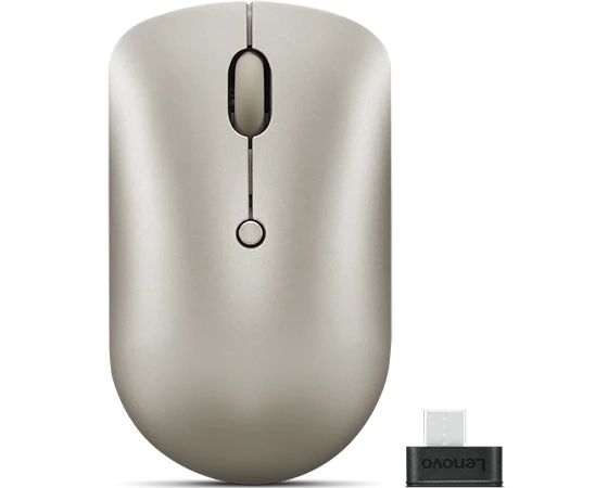 Lenovo 540/Kancelárska/Optická/2 400 DPI/Bezdrôtová USB/Zlatá