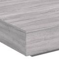 vidaXL Konferenčný stolík sivý sonoma 100x100x31 cm kompozitné drevo