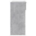 vidaXL Konzolový stolík betónovo sivý 90x36x75 cm spracované drevo