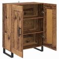 vidaXL Servírovacia skriňa Staré drevo 69,5 x 34 x 90 cm