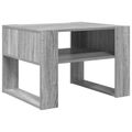 vidaXL Konferenčný stolík Sivý Sonoma 66 x 53 x 45 cm Kompozitné drevo