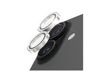 PanzerGlass Hoops Apple iPhone 17/16/16 Plus trblietavo strieborné ochranné krúžky pre šošovky fotoaparátu