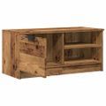 vidaXL TV skrinka Old Wood 80x35x36,5 cm Engineered Wood