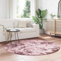 vidaXL Chlpatý koberec s vysokým vlasom NAVARRA 160x160 cm polyester