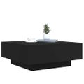 vidaXL Konferenčný stolík čierny 80x80x31cm drevotrieska