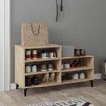 vidaXL Botník dub sonoma 102x36x60 cm spracované drevo