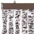 vidaXL Záves proti hmyzu, hnedý a béžový 90x220 cm, ženilka