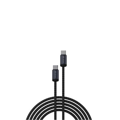Devia kábel Gracious EC646 PD USB-C - USB-C 1,0 m 60W 3A čierny