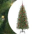 vidaXL Umelý vianočný stromček Zelená 150 cm PE a PVC