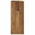 vidaXL Komoda staré drevo 60x30x75 cm kompozitné drevo