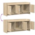vidaXL TV skrinka 102 x 33 x 47 cm Dub sonoma Kompozitné drevo