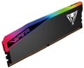 PATRIOT VIPER Elite 5 Ultra RGB 16GB DDR5 6000MT/s / DIMM / CL36 / XMP 3.0 / 1,35V / Pamet RAM, 16GB (1×16GB), DDR5, 6000 MT/s, CL36, RGB podsvícení, cerný hliníkový chladic, XMP 3.0, EXPO