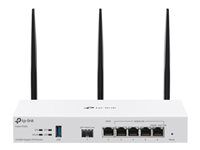 Bezdrôtový router 5portový switch - 1GbE - porty WAN: 6 - Wi-Fi 6 - Dual Band - na montáž na stenu