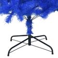 vidaXL Vianočný stromček Modrá 180 cm PVC