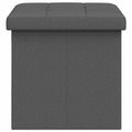 vidaXL Skladacia úložná lavička Svetlosivá 180 kg 80 L 77 x 38 x 38 cm
