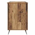 vidaXL Stôl Staré drevo 142,5 x 50 x 75 cm Kompozitné drevo