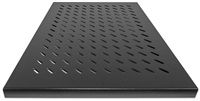 Intellinet police do racku 19", Fixed Shelf, 1U, 525mm hĺbka, max. nosnosť 50kg, Black