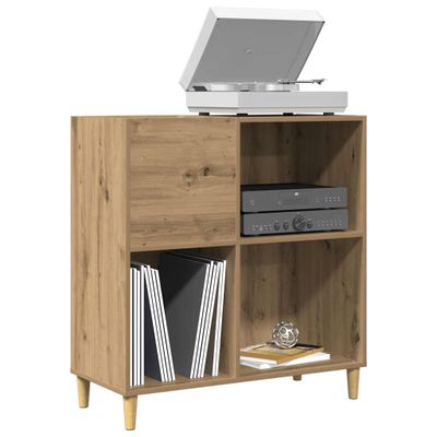 vidaXL Skrinka na platne dub artisan 84,5x38x89 cm kompozitné drevo