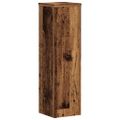 vidaXL Stojany na rastliny 2 ks staré drevo 17x17x60 cm kompoz. drevo