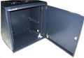 XtendLan 19" nástěnný rozvaděč 9U 600x450, nosnost 60kg, plné dveře, svařovaný,proti vykradení,černý