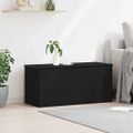 vidaXL Úložná krabica Čierny dub 100 x 42 x 46 cm Kompozitné drevo