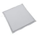vidaXL Záhradné podsedáky 2 ks svetlosivé 45x45x2 cm štvorcové