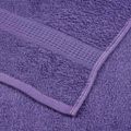 vidaXL Uteráky pre hostí FROGN 2 ks fialové 30x50 cm 360 g/m²