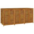 vidaXL Záhradný úložný box 210x87x104 cm masívne akáciové drevo