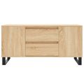 vidaXL Konferenčný stolík dub sonoma 102x44,5x50 cm kompozitné drevo