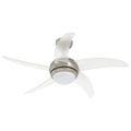 vidaXL Stropný ventilátor s osvetlením a diaľkovým ovládaním Ø 110 cm