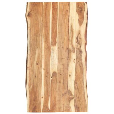vidaXL Stolová doska, akáciový masív 118x(50-60)x3,8 cm
