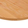 vidaXL Stolová doska bledohnedá 100x50x2 cm dubový masív oválny