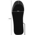 Elektricky vyhrievané vložky do topánok Trizand 19702, USB, vel. 35-40 čierne