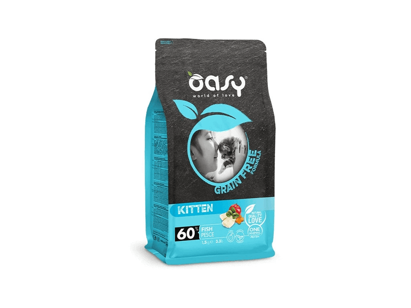 OADGCKPE0030 Oasy Grain free Kitten FISH 0,3kg