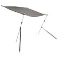 vidaXL Tieniaci nadstavec v tvare T antracitový 174x205x(115-194) cm