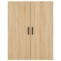 vidaXL Vysoká skrinka dub sonoma 69,5x34x180 cm spracované drevo