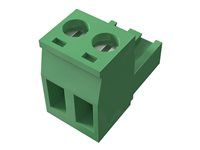 Konektor terminálneho bloku - svorkovnica s 2 pinmi s pinmi (male) - rozteč 5,08 mm (balenie 5)