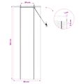 vidaXL Roleta Hnedá 40 x 160 cm Bambus
