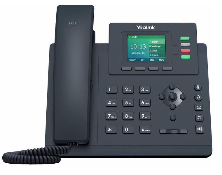 Yealink SIP-T33G SIP telefón, PoE, 2,4'' 320x240 farebný LCD, 4 x SIP úč., GigE
