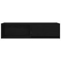 vidaXL TV skrinky 2 ks Dub čierny 100x31x25,5 cm Konštrukčné drevo
