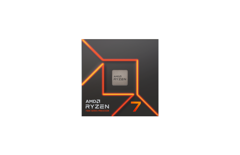 AMD/Ryzen 7-7700X/8-Core/4,5GHz/AM5 Procesor, 8 jader, 16 vláken, max. 5,4GHz, 40MB, LGA AM5, 105W TDP, BOX bez chladice